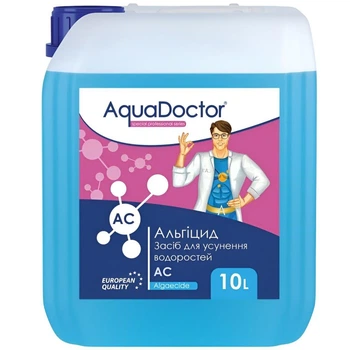 Алгицид AquaDoctor AC A23983, 1л, Дой-Пак, жидкое средство от водорослей для бассейна