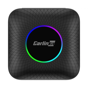 Приставка в авто CarlinKit TBox Ambient 8/128 ГБ Android 13 — YouTube, Netflix, ігри через CarPlay