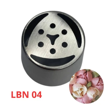 Насадка кондитерская МЕТАЛЛ для зефира БОЛЬШАЯ № LBN 04