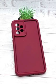 Чехол Shock Case для Samsung Galaxy A52 / A525 бампер силиконовый бордовый