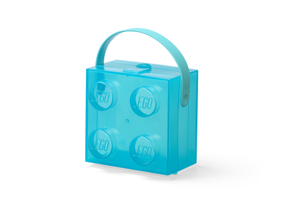 Pojemnik LEGO z rączką Transparentny jasnoniebieski (40240010) (5711938247140)
