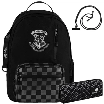 Рюкзак шкільний підлітковий + пенал Kite Education teens Harry Potter