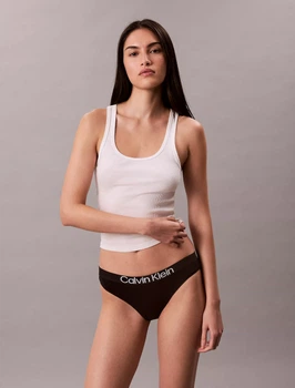 Трусики жіночі бавовняні Calvin Klein Maximum Бікіні QD5332-6H3 L Чорні