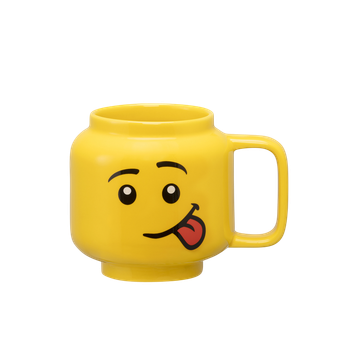 Kubek ceramiczny LEGO Silly Boy 255 ml Żółty (5711938247713)