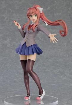 Аниме фигурка Monika Doki Doki Literature Club! Коллекционная фигурка Моника Доки Доки Литературный клуб 18 см