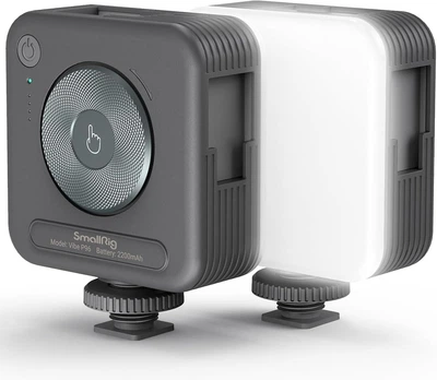 Міні LED світло SMALLRIG P96 3286B: 96 діодів, 2700–6500K, CRI95+, акум 2200mAh, cold shoe