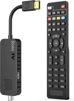 Супутниковий ресивер Dcolor DVB-S/S2, Full HD 1080P, Nano HDMI, медіаплеєр USB, PVR, Hotbird/Astra