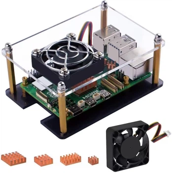 Корпус GeeekPi з акрилу для Raspberry Pi 5