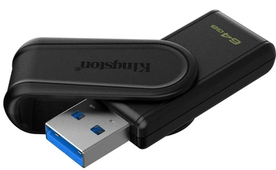 Флеш пам'ять 64GB Kingston DT Exodia S Black (DTXS/64GB)