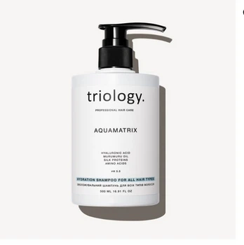 Шампунь для волос увлажняющий Triology Aquamatrix с гиалуроновой кислотой, 500 мл