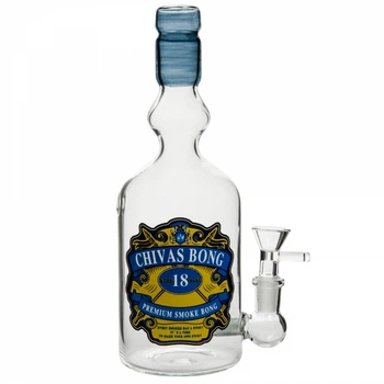 Скляний бонг Whisky Chivas Inline SG 14 (14.5 мм), 25 см