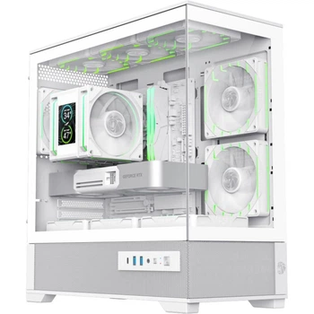 Корпус GameMax Vista 2 M Tempered Glass без БЖ White (VISTA 2 MW)