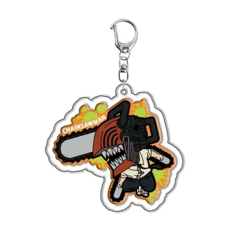 Аниме брелок акриловый "Дендзи" - Человек бензопила Chainsaw Man