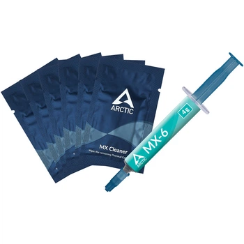 Термопаста Arctic MX-6 4 г + 6 шт серветок MX Cleaner (ACTCP00084A)