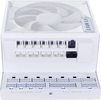 Блок питания Lian Li Edge Gold 1000W White with Hub, EU Cord (G9P.EG1000G.WH00.EU) ( 17672 )