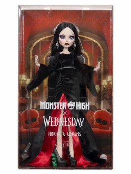 Лялька Monster High x Wednesday Morticia Addams — Мортісія Аддамс (JLK99)