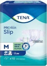Pieluchomajtki Tena Slip ProSkin Super M 10 szt (7322541041827)