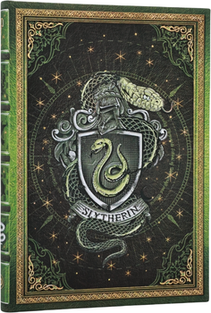 Записная книжка Paperblanks Гарри Поттер – Слизерин 12х18 см 144 страницы в линейку (9781408765135)