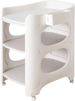 Столик сповивальний Mealux Dora з матрацом (KD-E062 Grey/White+mattress)