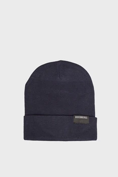 Чоловіча темно-синя шапка WINTER Bikkembergs OS BKCP00655KU