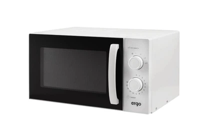 Микроволновая печка Ergo White, 900 Вт, 23 л, мощная микроволновка, небольшая микроволновка, микроволновка с таймером 30 минут