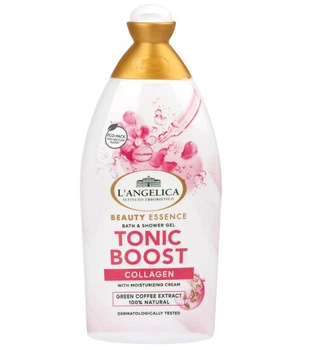 Гель для ванны и душа L'ANGELICA Beauty Essense Tonic Boost с коллагеном, 500 мл