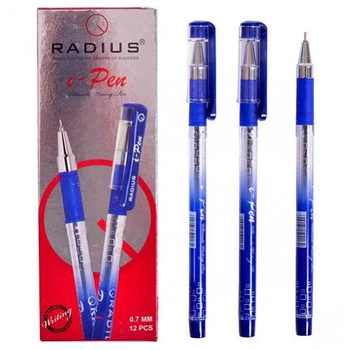 Ручка масляная "Radius" "I-Pen" синяя (упаковка 12 штук) -- SH48-12