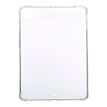 Чехол Silicone Clear для iPad Pro 12.9" прозрачный защитный аксессуар из силикона для защиты от ударов и царапин