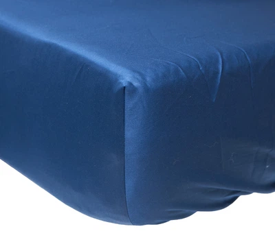 Простынь на резинке Moon&Star Navy Blue Сатин Premium 160х200х20 см (MS-850003934)