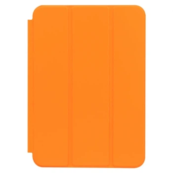 Чехол Smart Case для iPad Mini 6 2021 и Mini 7 2024 экокожа оранжевый защитный аксессуар для удобного использования планшета