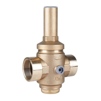 Редуктор тиску води Icma 246 1 1/2" (1–6 бар), поршневий, посилений, PN25, 91246AH05