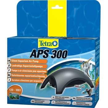 Компресор для акваріума Tetra APS 300 двоканальний зовнішній чорний 300 л/год (MLZ6210)