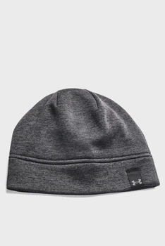 Чоловіча темно-сіра шапка UA Storm Fleece Beanie Under Armour OSFM 1365919-001