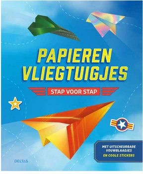 Набір орігамі Deltas Paper Airplanes Step by Step 0601077 (9789044769241)