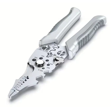 Багатофункціональні електромонтажні кліщі 21-в-1 Зачистка Різка Обжим з ергономічною ручкою