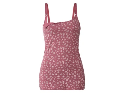 Майка для кормящих мам с вшитым топом для женщины Esmara LYCRA® 381755 S Розовый