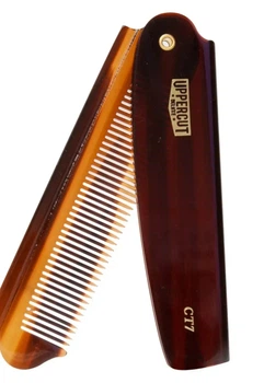Гребінь Uppercut Deluxe CT7 Tortoise Flip Comb