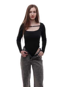 Боді жіноче XL Чорний MY FAVORITE (714955-XL)