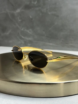 Солнцезащитные очки Bottega Veneta BV1386S Gold