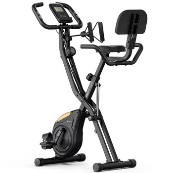 Велотренажер Hop-Sport HS-3030X Apeks X-Bike черно-золотистый