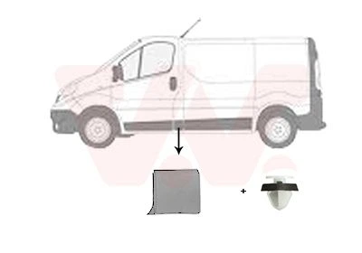 Боковой молдинг Van Wezel (4396403)