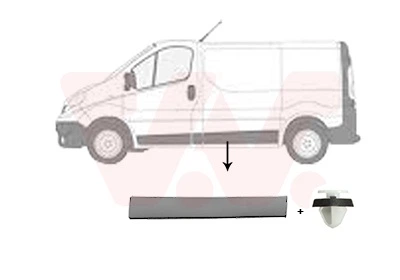 Боковой молдинг Van Wezel (4396405)