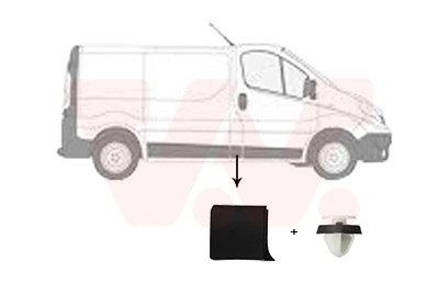 Бічний молдинг Van Wezel (4396424)