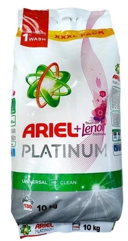 Універсальний порошок для прання Ariel Platinum із Lenor 10кг. 130 прання