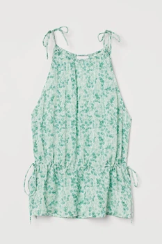 Атласний топ H&M 993040001c61 XS комбінований (100009346)