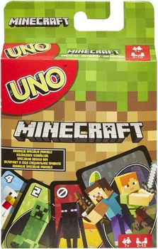 Настільна гра УНО Майнкрафт / UNO Minecraft (Карткова гра)!