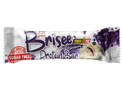 Батончик без цукру смородина Power Pro 25% Brisee Protein Bar 55 г