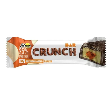 Батончик, папайя Crunch Bar 25% - FitWin 50 г
