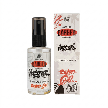 Олія для бороди Tobacco&Vanilla Marmara Barber 50 мл. (BBO-50-TV)