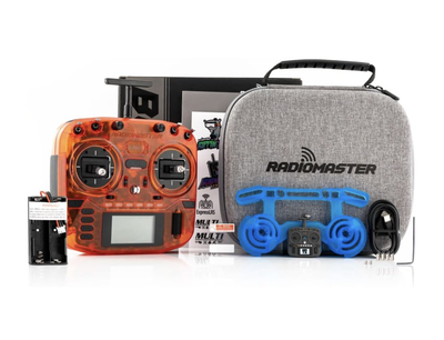 Пульт управления дроном RadioMaster Boxer 2.4GHz 16CH Hall Gimbals Radio Controller Mode 2 (Orange, ELRS